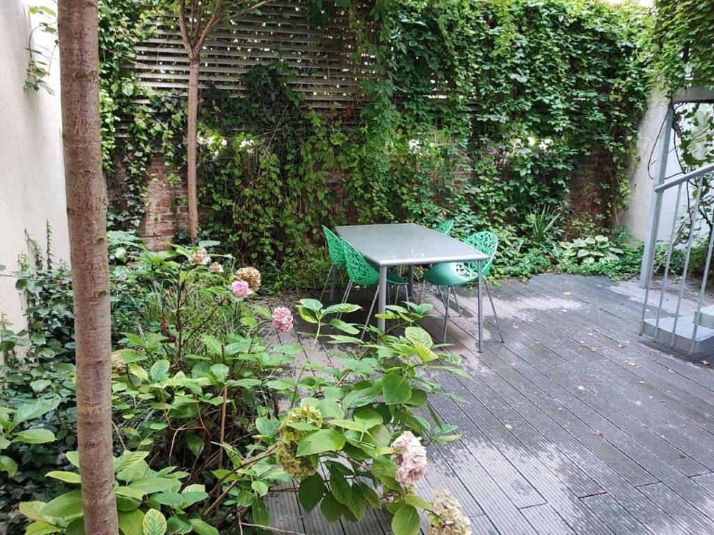 Central Vienna Apartment With Unique 40M2 City Garden & Self Check In Ngoại thất bức ảnh